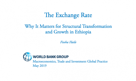 The Exchange Rate : Why It Matters for Structural Transformation and Growth in Ethiopia