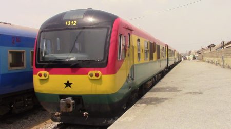 Ghana 98km Standard Gauge Tema-Mpakadan Line Nearing Completion, Says Minister
