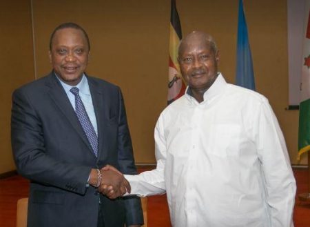 Ugandan President Congratulates Kenya On SGR progress