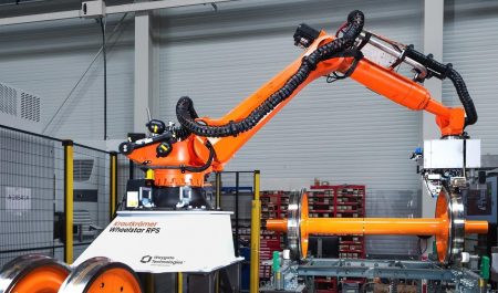 Baker Hughes Introduces Innovative Waygate Technologies Robotic Inspection Solution Krautkrämer WheelStar RPS for Rail Industry