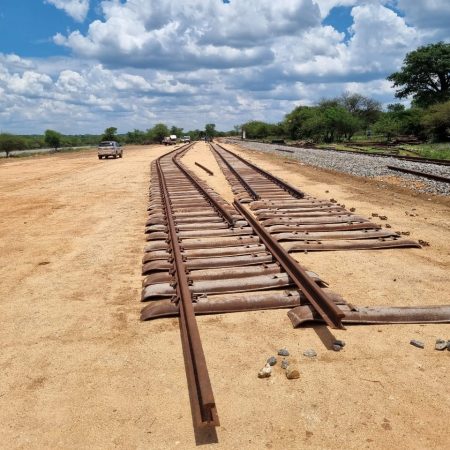Construction Of Beitbridge Bulawayo Railway West Nicholson Rail Siding