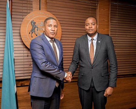 Keoagile Atamelang Sworn In as Botswana's Transport Minister