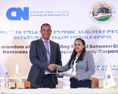 Commercial Nominees and Ethiopian Railways Corporation Sign Infrastructure Services MoU