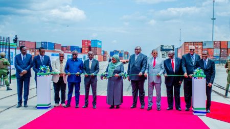 Tanzania President Officially Launches Kwala Dry Port and Modern Freight Rail Service