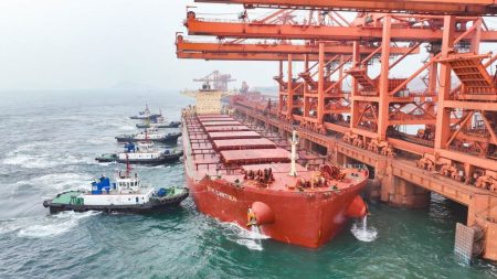 SimFer’s First Iron Ore Reaches the Port of Dalian in China