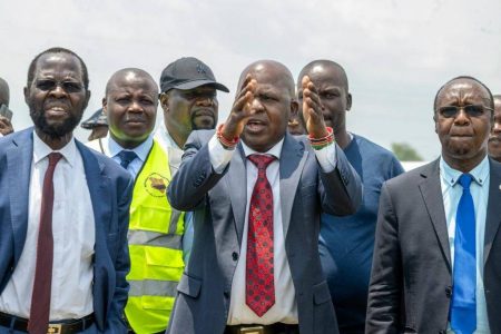 Kisumu Leadership Conducts Site Visit to Proposed SGR Terminus in Kibos