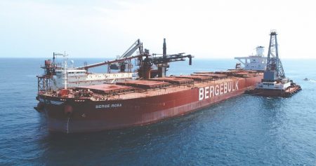 First Capesize Vessel Sails From EGA’s GAC In Guinea