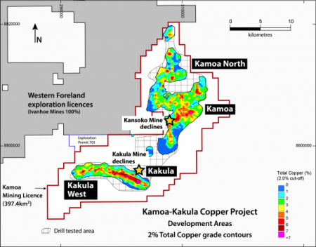 Ivanhoe Mines Announces An Independent Pre-Feasibility Study (PFS) For The Tier One Kakula Copper Mine In The Democratic Republic Of Congo