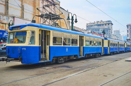 The Raml Tram Tram Line In Alexandria