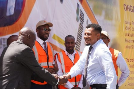 President Launches Upgrading of Ongata Rongai SGR Station Access Road