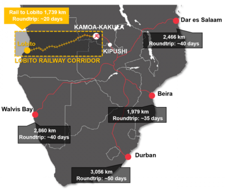 Ivanhoe Mines Announces MoU To Commence Exports Of Concentrate From Kamoa-Kakula Copper Complex Via Lobito Atlantic Rail Corridor