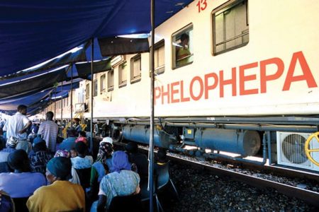 The Transnet-Phelophepa Health Care Train II Arrives In Empangeni, KZN