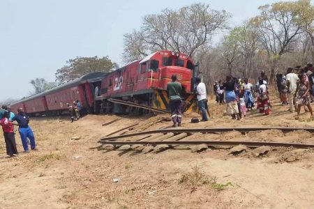 Zambia Railways Investigates Derailment of Passenger Train 358 on Mulobezi Line
