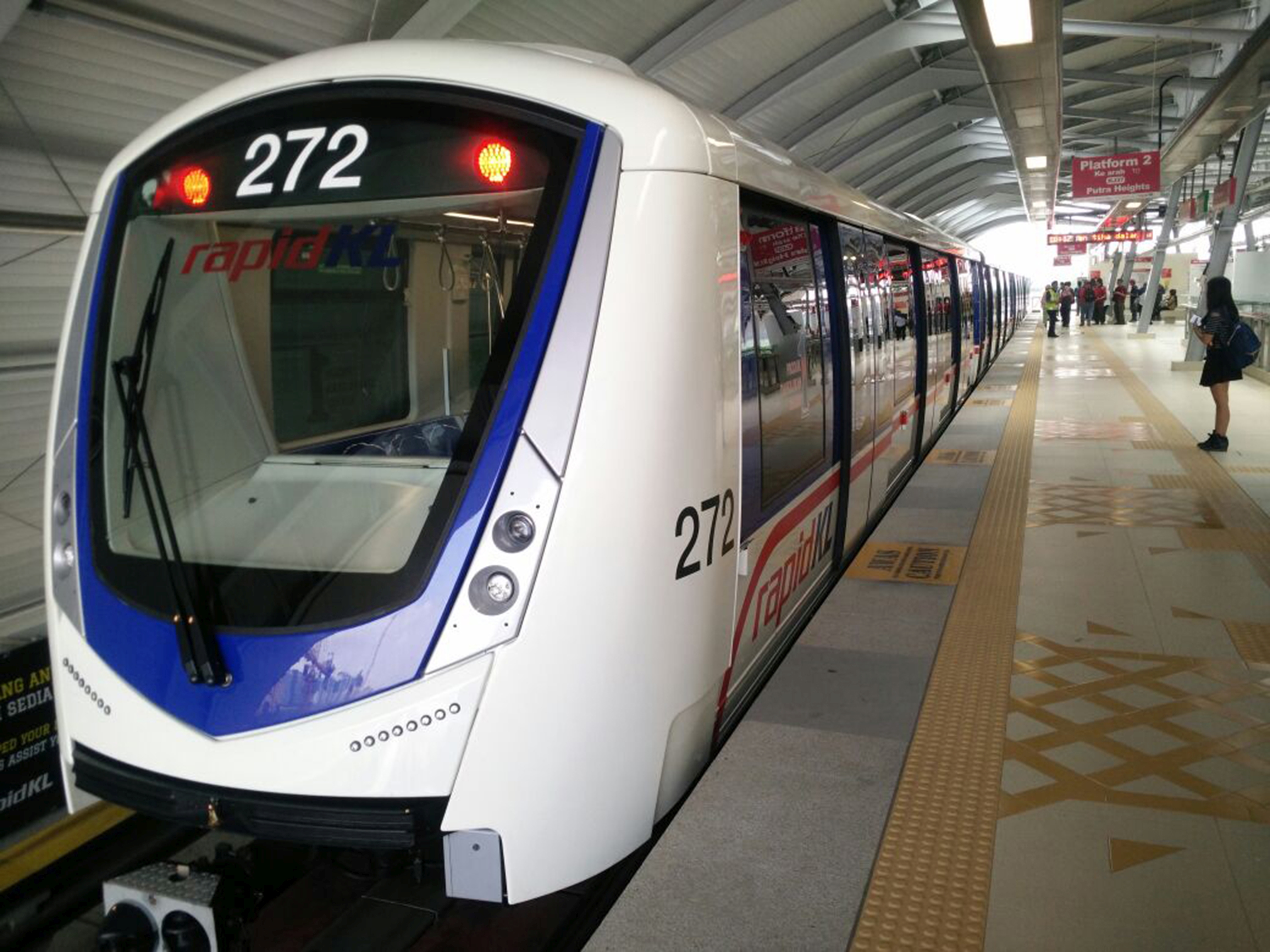 Bombardier’s INNOVIA Metro 300 Enters Service in Kuala Lumpur