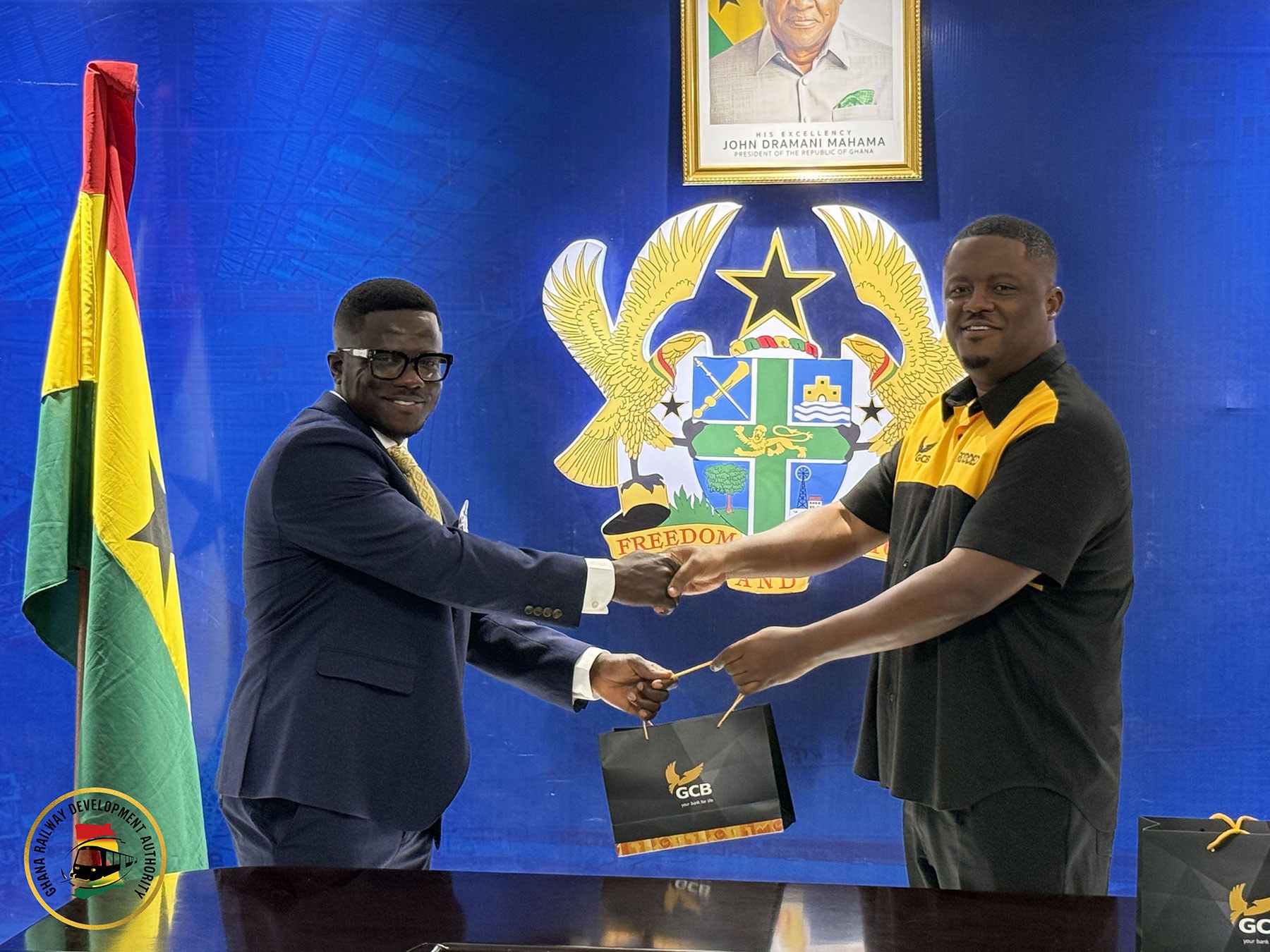 Ghana Railway Development Authority to Partner with Ghana Commercial Bank for Future Railway Development