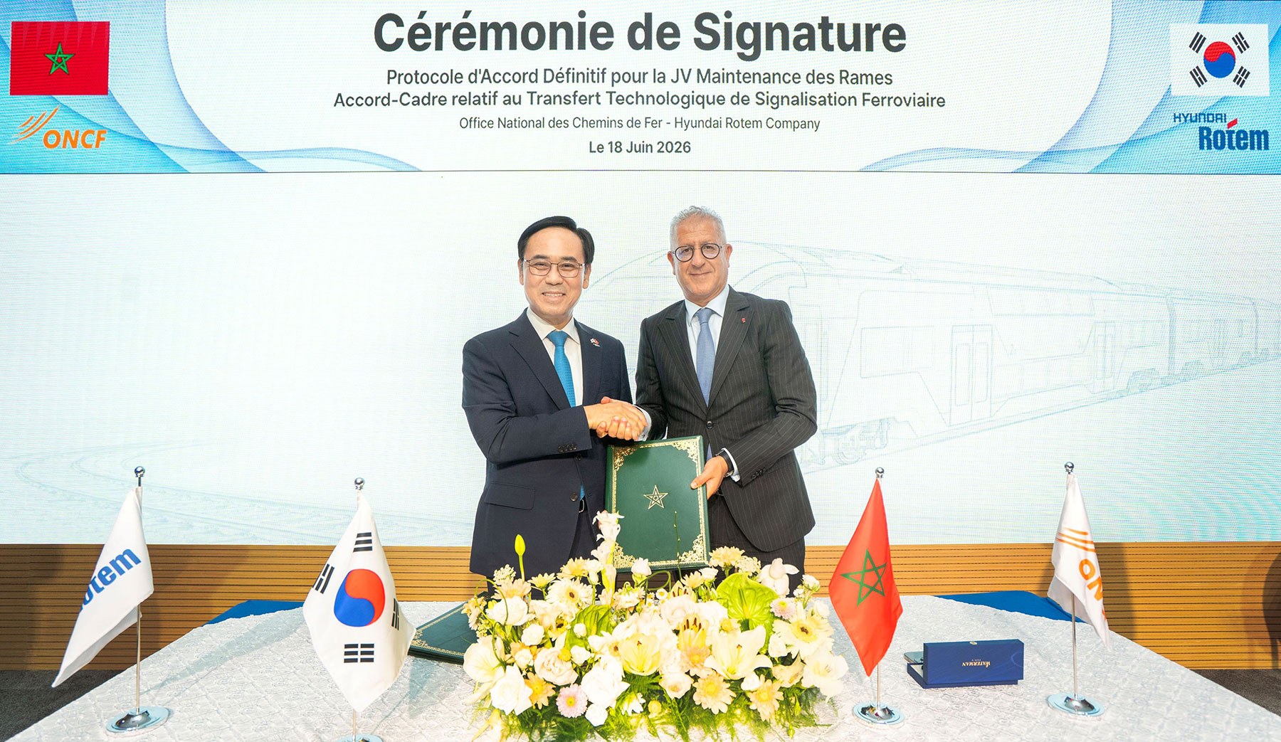 Hyundai Rotem Secures Major Overseas Railway Maintenance Project in Morocco