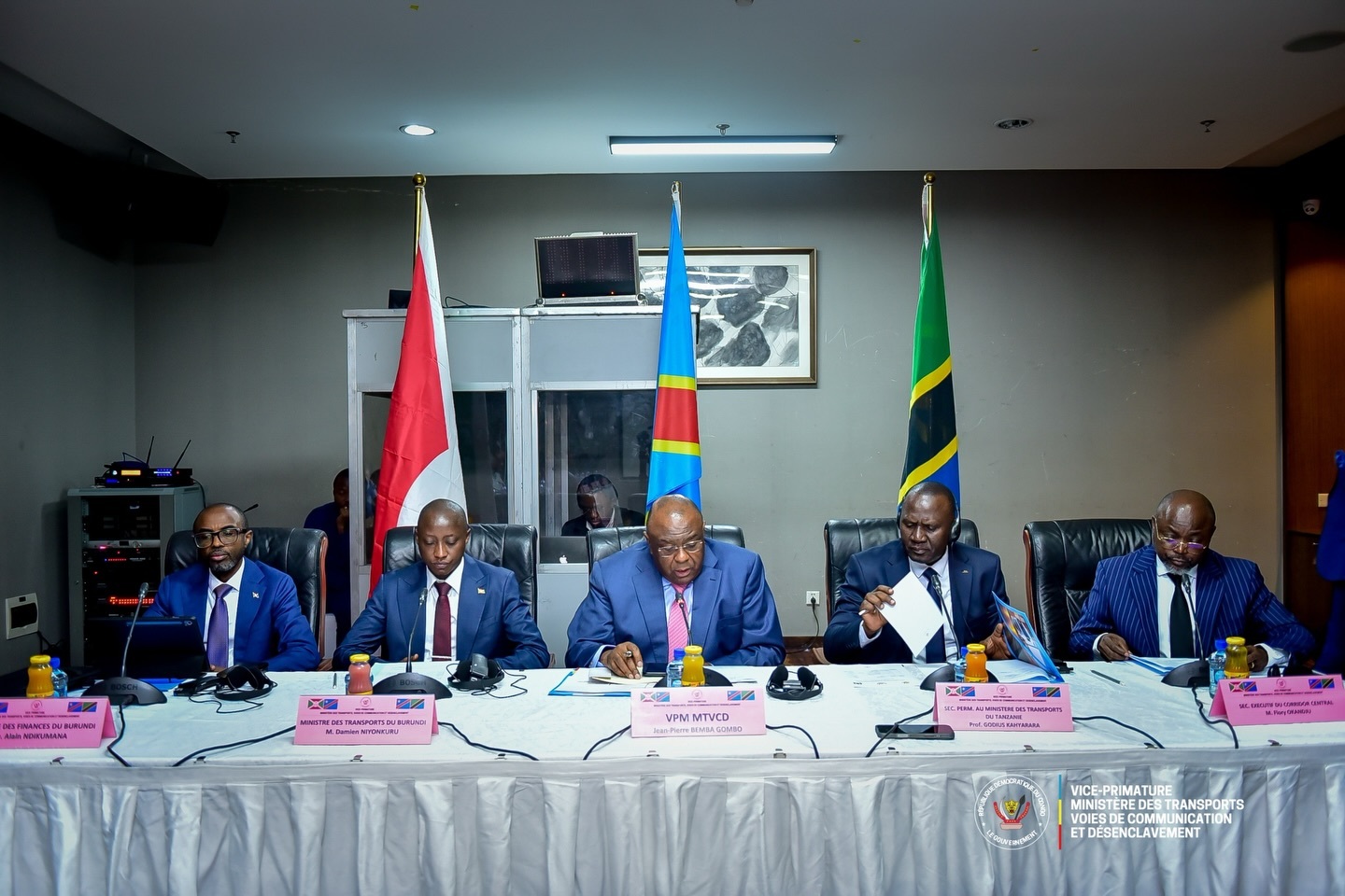 Tripartite Ministers Review Progress on Burundi–DRC–Tanzania Electrified SGR Project