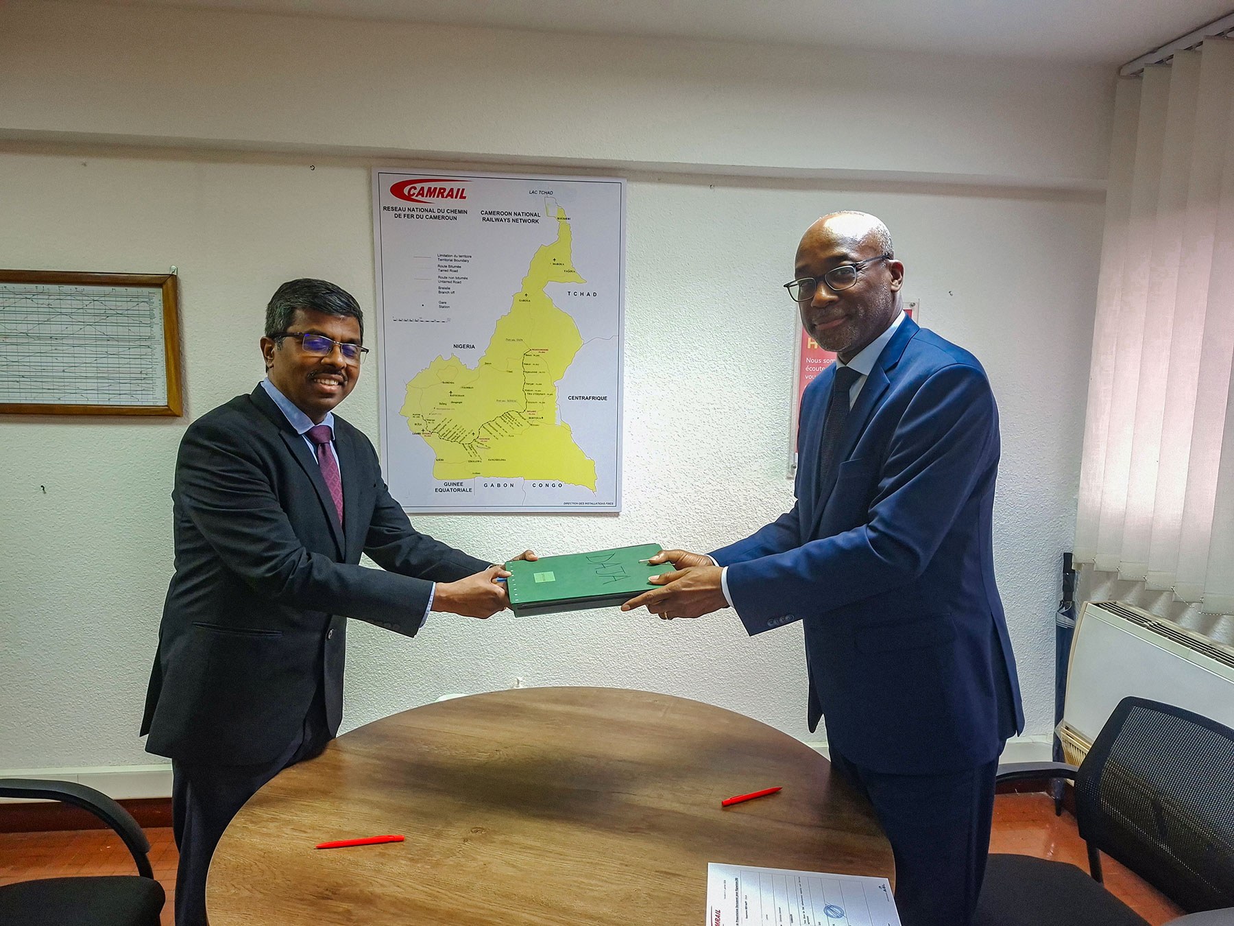 CAMRAIL and CAMALCO Seal Rail Operations Agreement for Minim-Martap Bauxite Transport