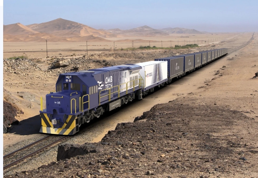CMB.TECH Namibia Prepares to Launch First Hydrogen-Powered Freight Locomotive in Namibia