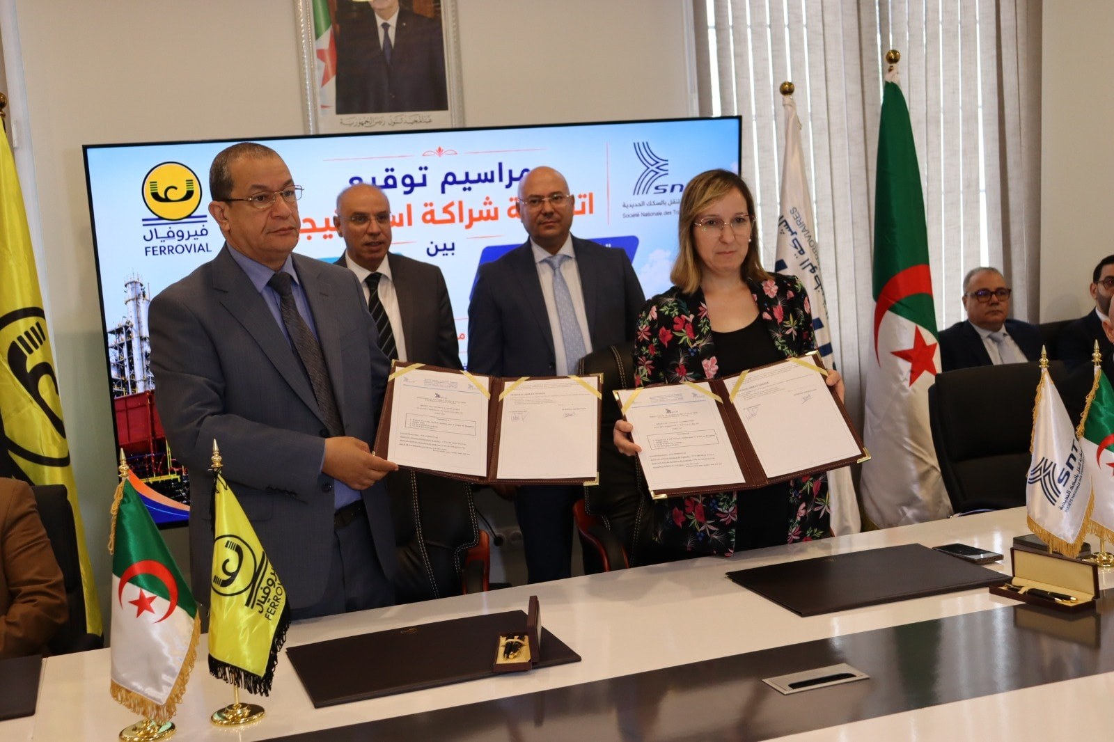 SNTF and FERROVIAL Sign Strategic Agreement to Supply Wagons for Algeria’s Eastern Mining Line
