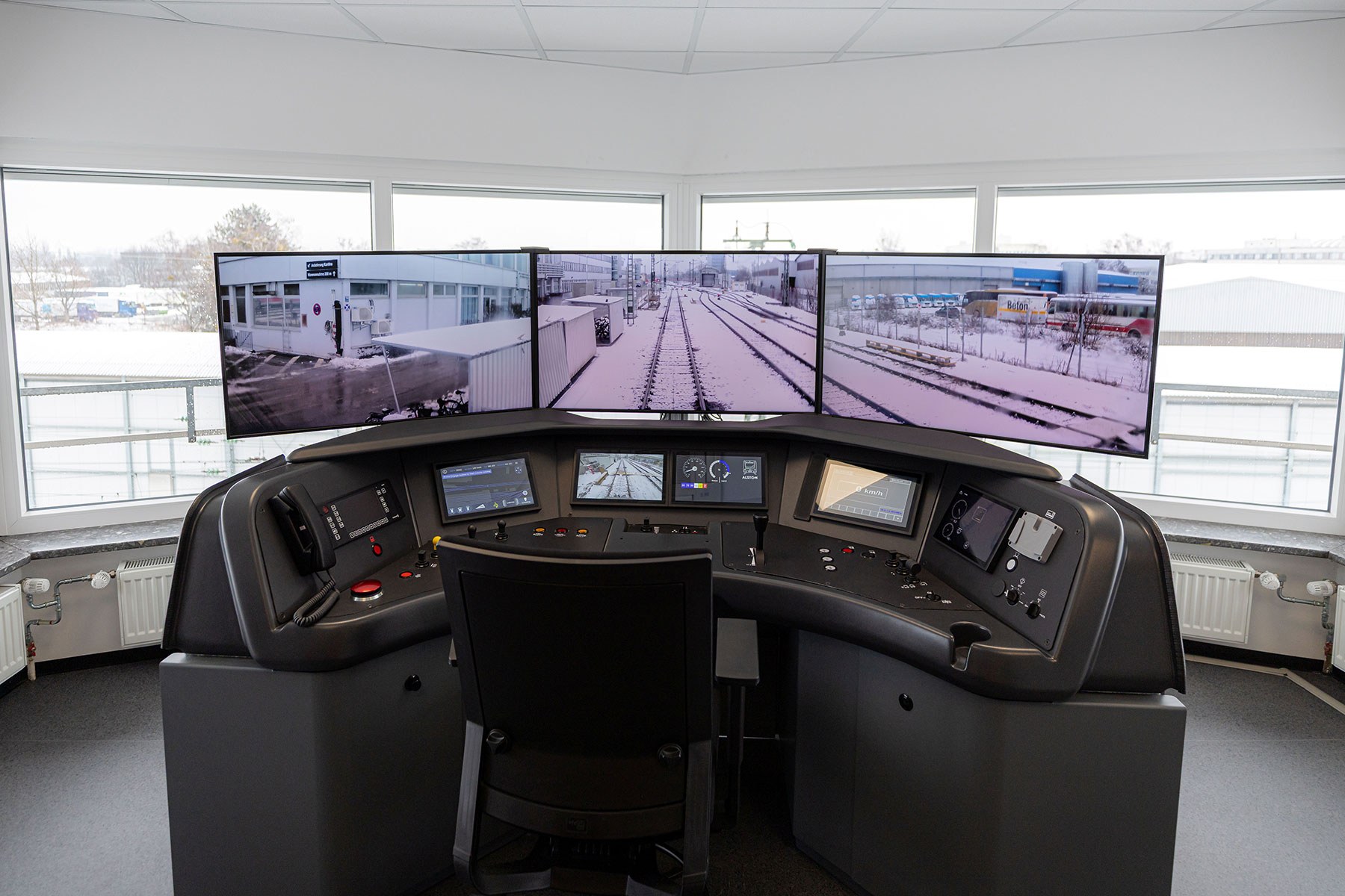 International: DB and Alstom Test Remote Driving for Commuter Trains in a Depot Environment