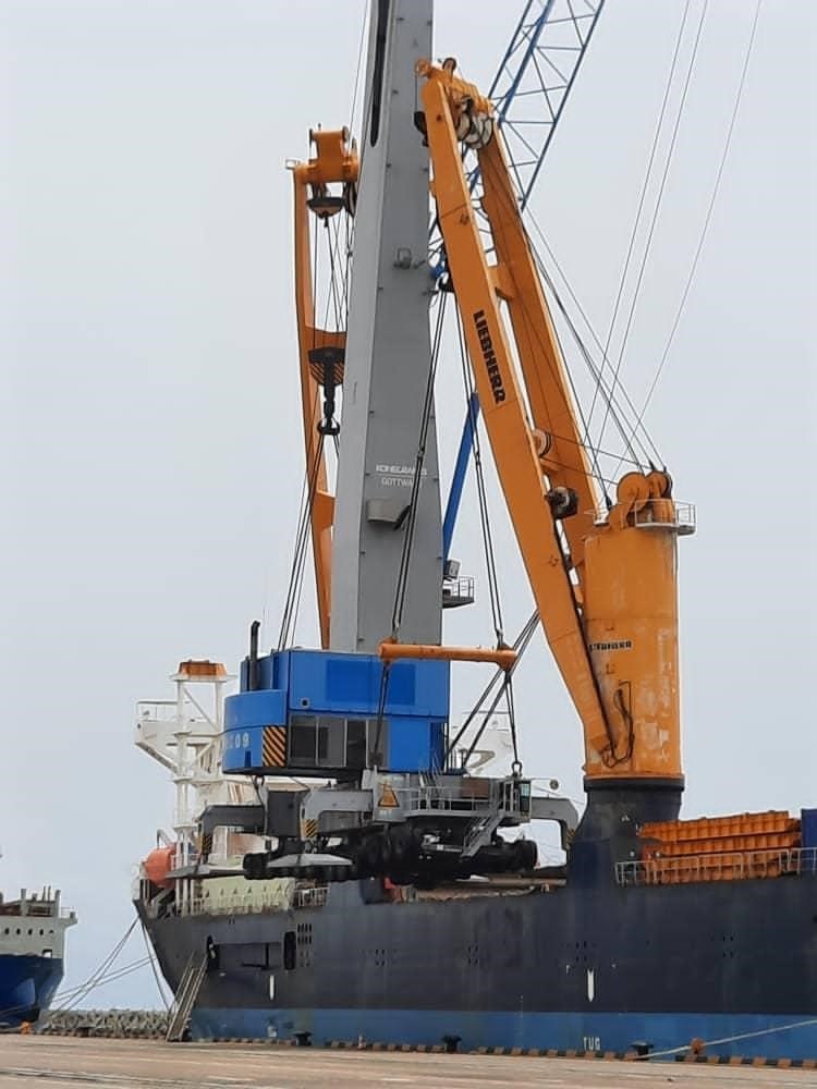 New Mobile Crane To Boost Handling Capacity At The Port Of Kribi