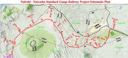 Kenya Railways Announces the Proposed Route for Phase Two of their SGR Project