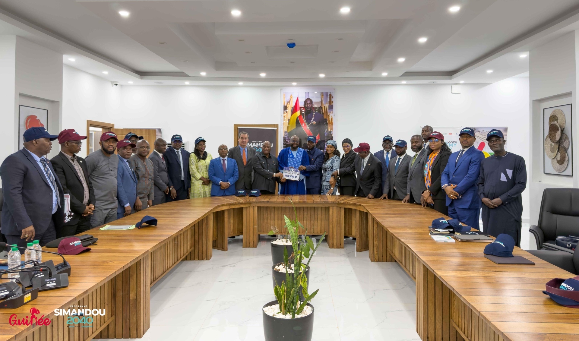 Signing of the First Mining Agreement of Nimba Mining Company (NMC SA), a Company 100% Owned by the Guinean State