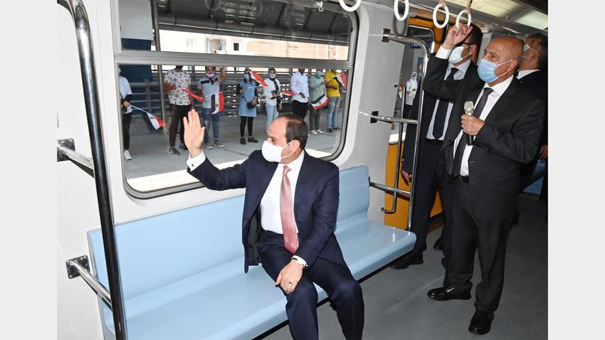Fourth Phase Of Cairo Metro Line 3 Inaugurated