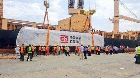 Rolling Stock For Kenya’s Standard Gauge Line Arrives At Mombasa Port