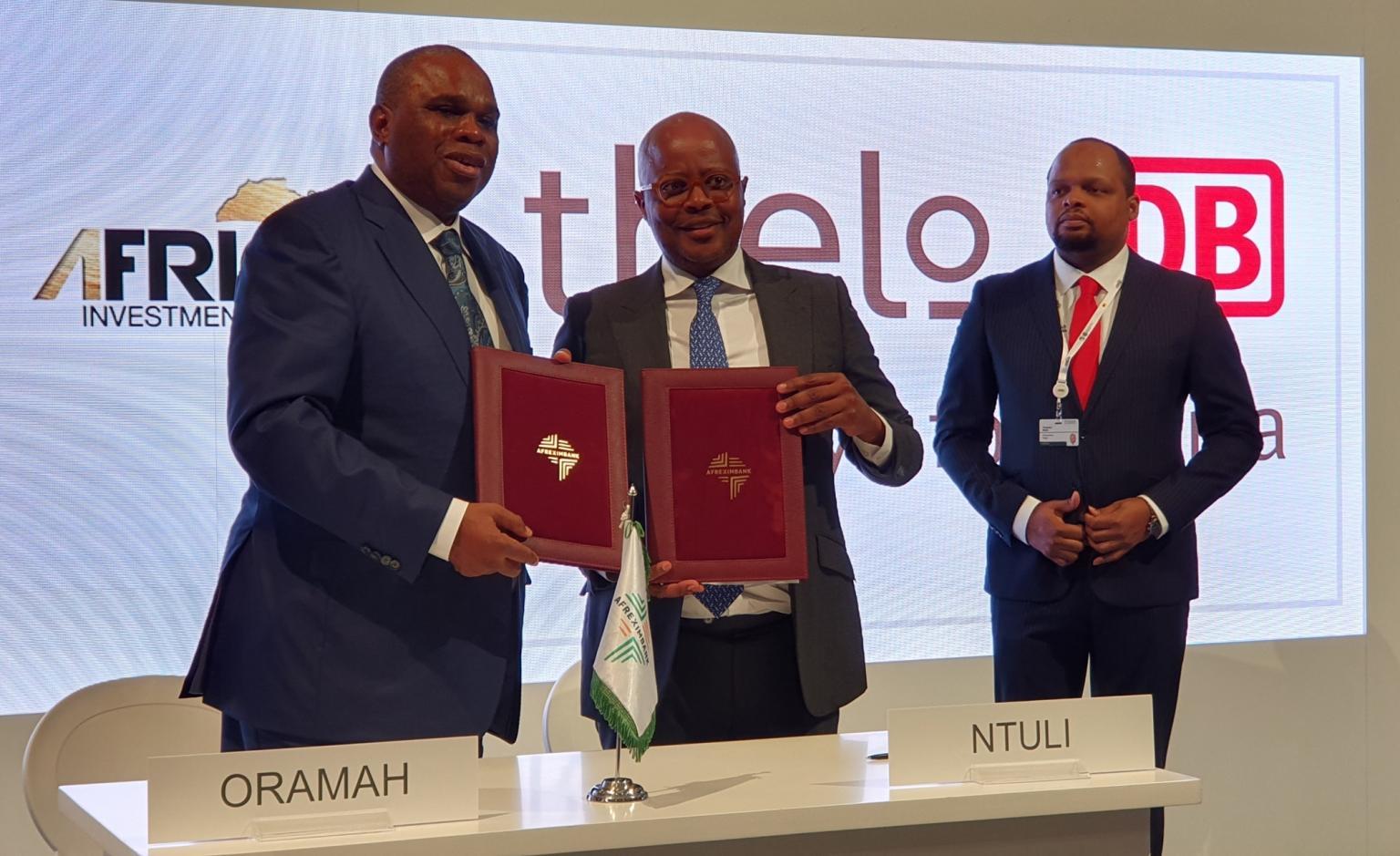 Afreximbank, Thelo DB Sign MoU For Railway Development In Africa