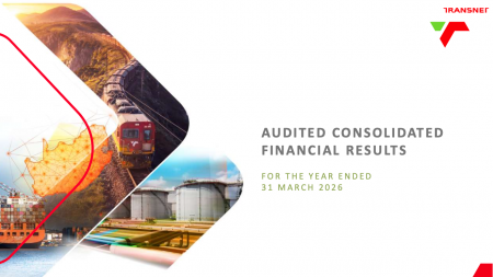 Transnet Reports R4.6 Billion Profit for the Year Ended 31 March 2026