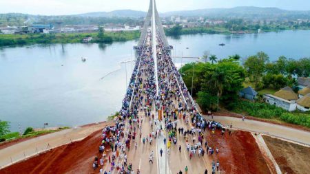 Commissioning Of The Source Of The Nile Bridge